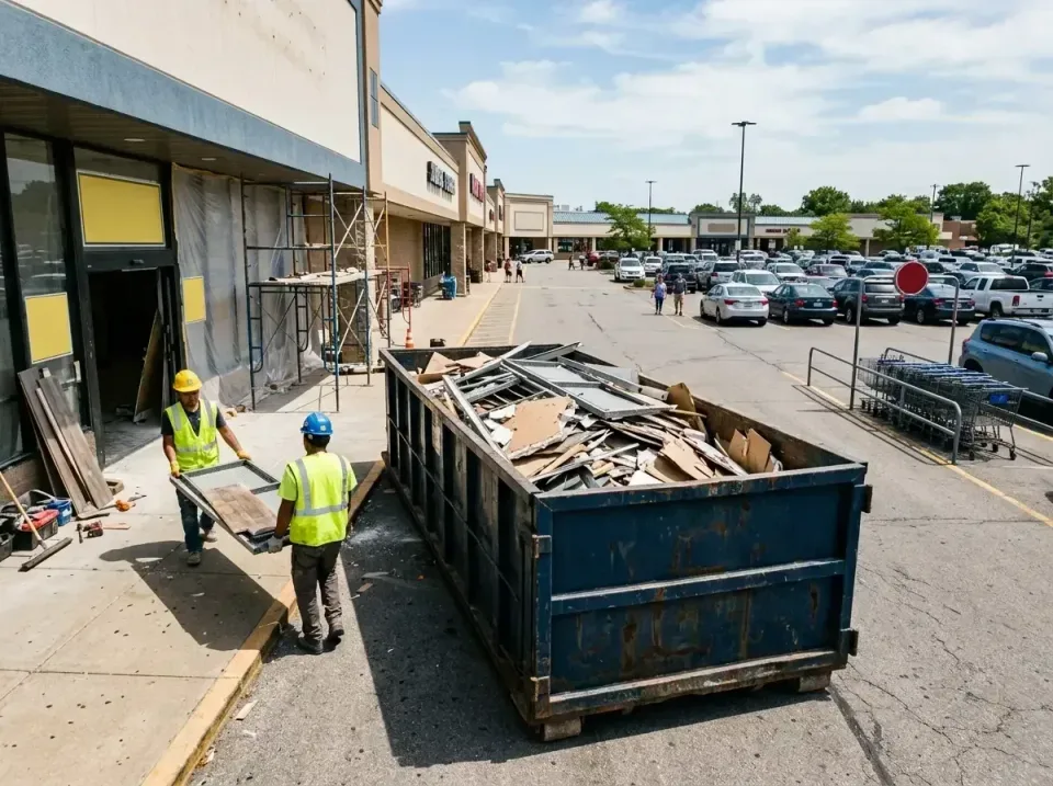 retail-store-renovation-debris-003 — frequently asked questions, Roll-off Dumpster Rentals in Richland Hills, TX